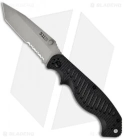5.11 Tactical 5.11 CS1 Knife Tanto Counter Strike Folding Knife (3.75" Bead Blast Serr)