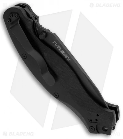 5.11 Tactical XPRT Folding Knife (3.75" Black Plain) 51036 - Image 2