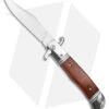 9" Bolster Release Automatic Knife Rosewood (4.12" Satin)