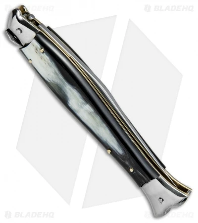 AGA Campolin 10" Fishtail Picklock Italian Automatic Brazil Horn (4.5" Polish) - Image 3