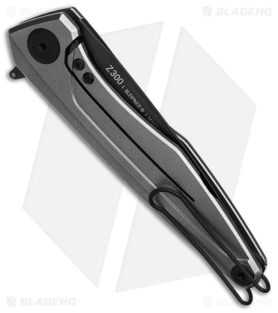 Acta Non Verba Z300 Liner Lock Knife Titanium (3.5" Black DLC) - Image 3