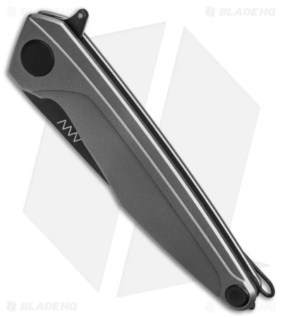 Acta Non Verba Z300 Liner Lock Knife Titanium (3.5" Black DLC) - Image 2