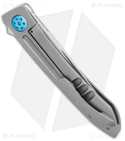 Alliance Designs / Kevin Foster Anchovy Flipper Milled Ti (3.5" Satin) - Image 3