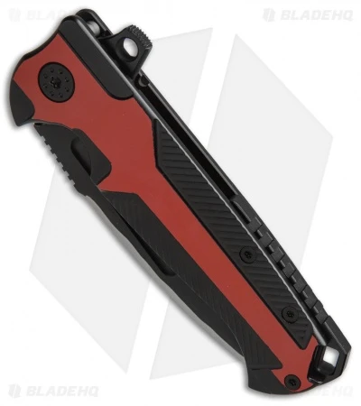 Andre De Villiers Ronin Flipper Knife DP Cerakote (3.875" Black Hamon) AdV - Image 2