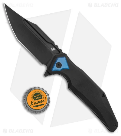 Arcane Design The ABYSS Frame Lock Knife Black Titanium (3.5" Black M390) - Image 4
