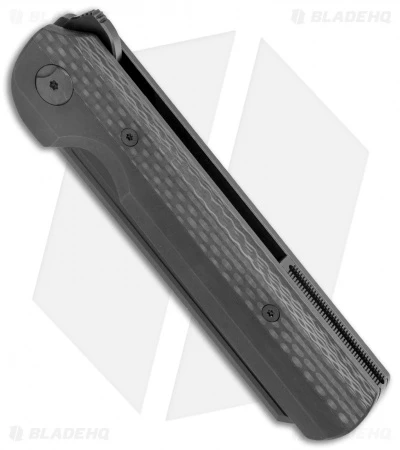 Arcform Darcform Slimfoot Frame Lock Knife Black Ti/CF (3.5" Black) TuffKnives - Image 2