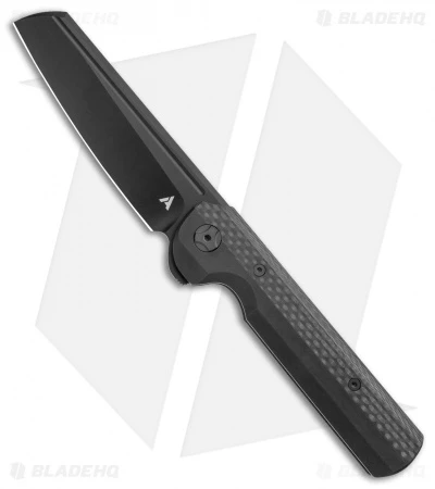 Arcform Darcform Slimfoot Frame Lock Knife Black Ti/CF (3.5" Black) TuffKnives