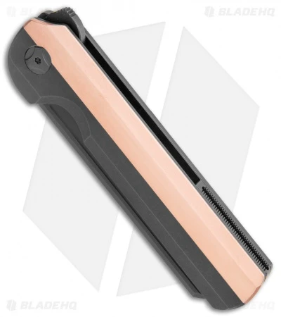 Arcform Darcform Slimfoot Knife Black Ti/Copper (3.5" Black) TuffKnives - Image 2