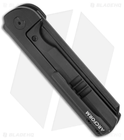 Arcform Darcform Slimfoot Frame Lock Knife Black G-10/Titanium (3.5" Black) - Image 3