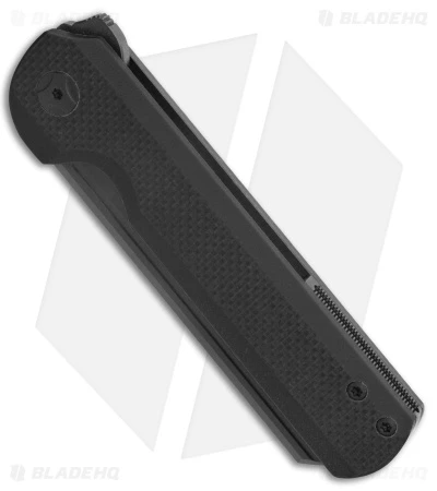 Arcform Darcform Slimfoot Frame Lock Knife Black G-10/Titanium (3.5" Black) - Image 2