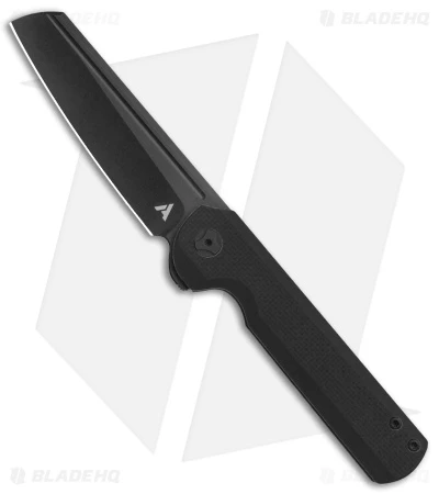 Arcform Darcform Slimfoot Frame Lock Knife Black G-10/Titanium (3.5" Black)