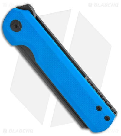 Arcform Darcform Slimfoot Frame Lock Knife Blue G-10 (3.3" Black) TuffKnives - Image 2