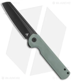 Arcform Darcform Slimfoot Frame Lock Knife Gray G-10 (3.5" Black) TuffKnives