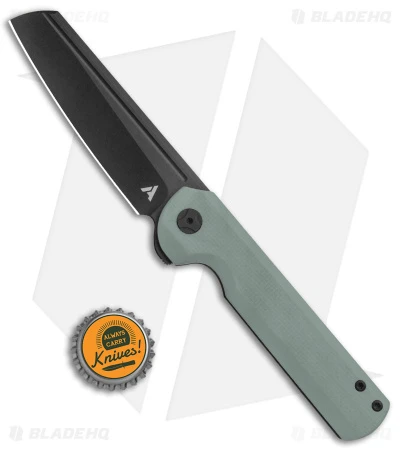 Arcform Darcform Slimfoot Frame Lock Knife Gray G-10 (3.5" Black) TuffKnives - Image 4