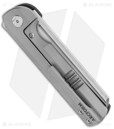 Arcform Slimfoot Frame Lock Knife Black G-10 (3.5" Stonewash) TuffKnives - Image 3