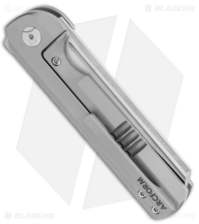 Arcform Slimfoot Frame Lock Knife Red Fat Carbon (3.5" Stonewash) TuffKnives - Image 3