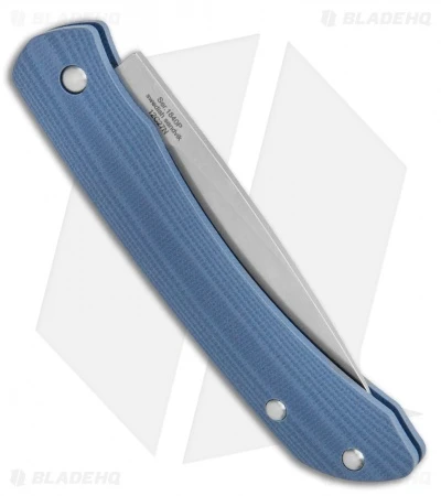 Artisan Cutlery Biome Slip Joint Knife Blue G-10 (2.8" Stonewash) 1840P-BU - Image 3