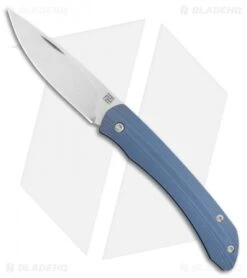Artisan Cutlery Biome Slip Joint Knife Blue G-10 (2.8" Stonewash) 1840P-BU