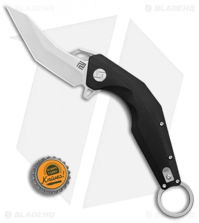Artisan Cutlery Cobra Liner Lock Knife Black G-10 (3.5" Satin) - Image 4