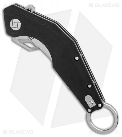 Artisan Cutlery Cobra Liner Lock Knife Black G-10 (3.5" Satin) - Image 3