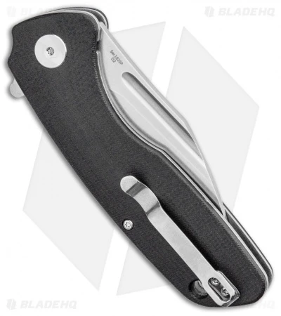 Artisan Cutlery Wren Flipper Black G-10 Smooth (3" Stonewash) 1825P-BKC - Image 3