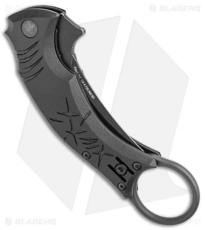 Bastinelli Creations Mako Liner Lock Knife Black FRN (2.9" Black) - Image 4