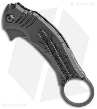 Bastinelli Creations Mako Liner Lock Knife Black FRN (2.9" Black) - Image 3