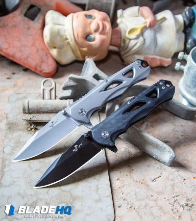 Bear OPS Rancor II Flipper Liner Lock Knife (3.25" Black) MC-400-B4-B - Image 5