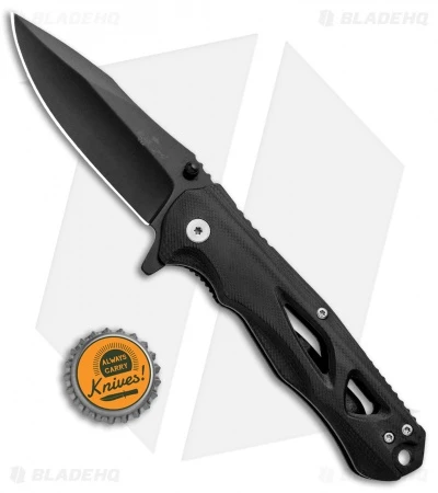 Bear OPS Rancor II Flipper Liner Lock Knife (3.25" Black) MC-400-B4-B - Image 4