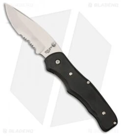 Bear OPS Rancor Liner Lock Knife Black Aluminum (3.25" Satin) 32018