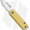 Bear & Son 109 Slip Joint Pocket Knife Yellow Aluminum (1.5" Satin)