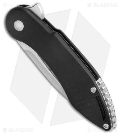 Begg Knives Mini Glimpse Knife Black G-10 (3" Satin) - Image 2
