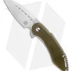 Begg Knives Mini Glimpse Knife OD Green G-10 (3" Satin)