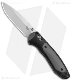 Benchmade 590 Boost AXIS-Assist Knife Black/Gray (3.7" Satin)