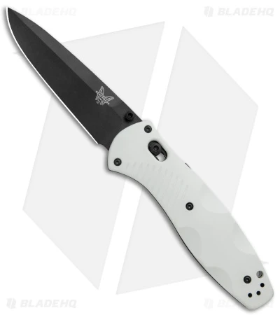 Benchmade Barrage Limited Edition AXIS-Assist Knife White FRN (3.25" Black S90V)