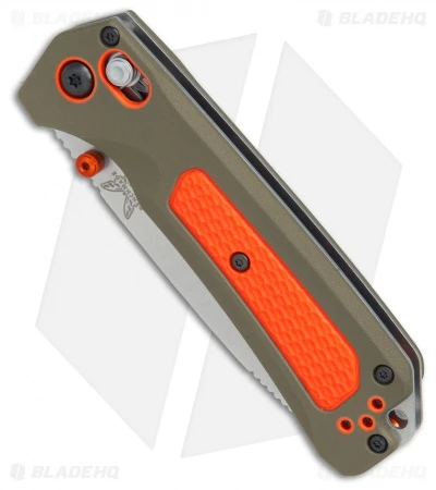 Benchmade Grizzly Ridge AXIS Lock Knife (3.5" Stonewash) 15061 - Image 3