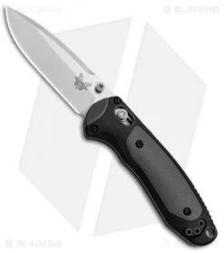 Benchmade 595 Mini Boost AXIS-Assist Knife Black/Gray (3.11" Satin)