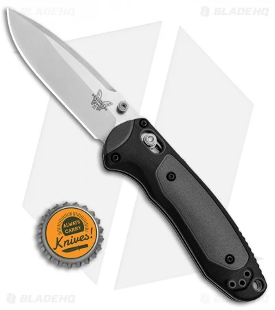 Benchmade 595 Mini Boost AXIS-Assist Knife Black/Gray (3.11" Satin) - Image 4