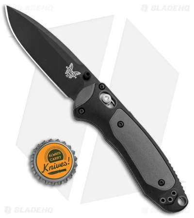 Benchmade 595BK Mini Boost AXIS-Assist Knife Black/Gray (3.11" Black) - Image 4