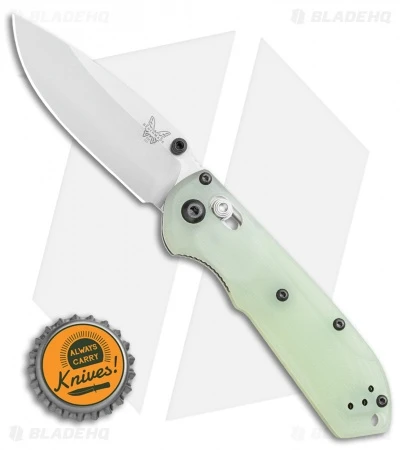 Benchmade Mini Freek AXIS Lock Knife Natural G-10 (3" Stonewash) - Image 4
