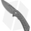 Bestech Knives Buwaya Frame Lock Knife SW Titanium (3.75" SW M390) BT2203A