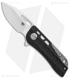 Bestech Knives Engine Drop Point Flipper CF/Spectrum Ti (2.38" Satin) BT1805D