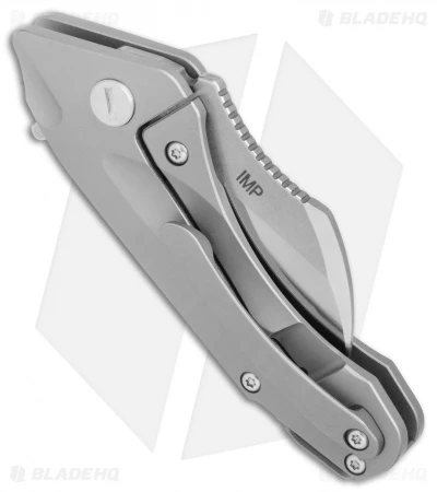 Bestech Knives Imp Frame Lock Knife Titanium (1.5" Satin) 1710C - Image 2