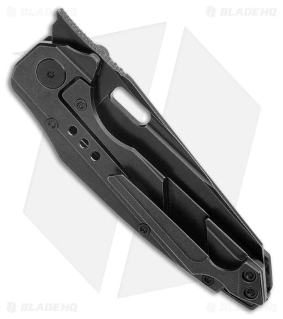 Bestech Knives Nyxie Frame Lock Knife Black Titanium/CF (3.4" Black SW) BT2209D - Image 3