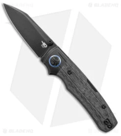 Bestech Knives Tonic Lock Back Knife Ti/Carbon Fiber (2.8" Black) BT2204E