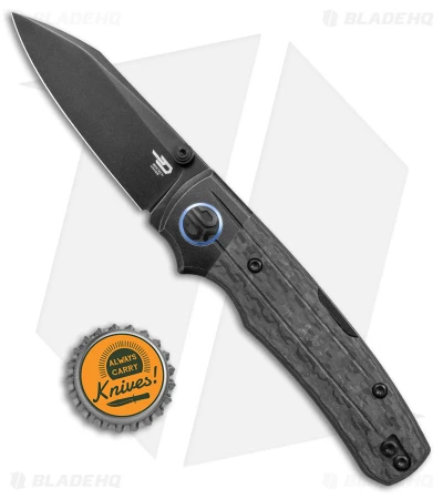 Bestech Knives Tonic Lock Back Knife Ti/Carbon Fiber (2.8" Black) BT2204E - Image 4
