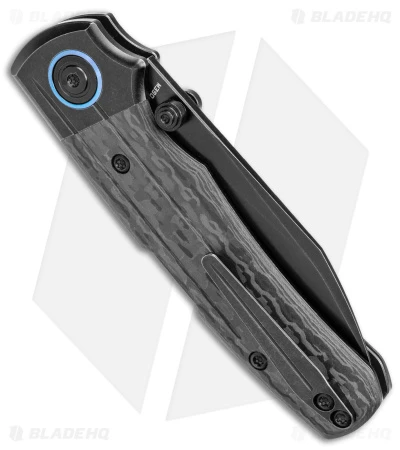 Bestech Knives Tonic Lock Back Knife Ti/Carbon Fiber (2.8" Black) BT2204E - Image 3