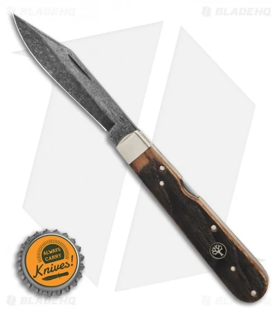Boker 1906 Folding Lockback Knife 4.375" Castle Wood 113324 - Image 4