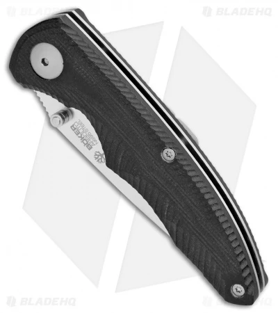 Boker Arbolito Gemini Liner Lock Knife G-10 (3.5" Satin) 01BA003 - Image 2