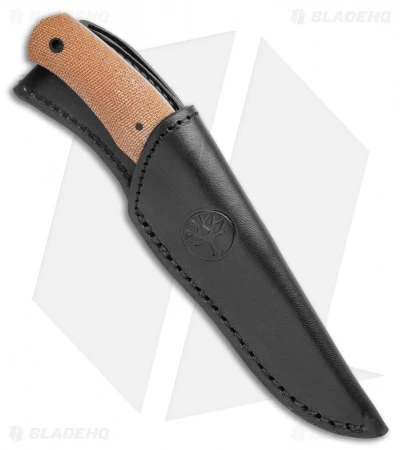 Boker Boxer Fixed Blade Knife Natural Canvas Micarta (3.3" SW) 120503 - Image 3